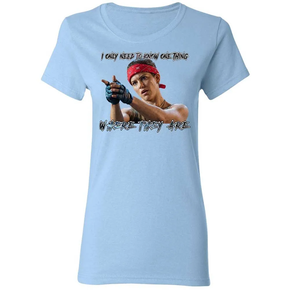 Women's T-Shirt - JXKMGJTD - Light Blue - 6