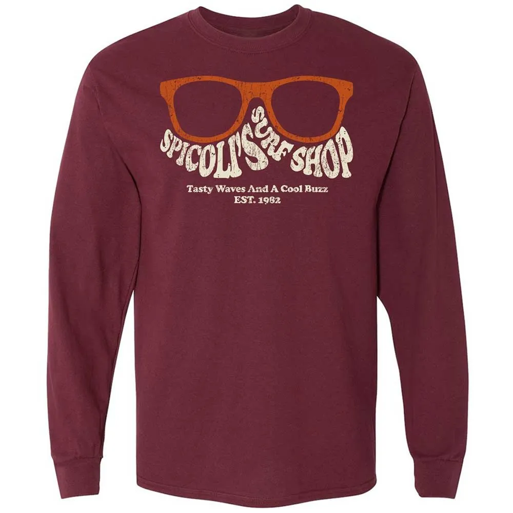 Long Sleeve T-Shirt - X85VK3SP - Maroon - 6