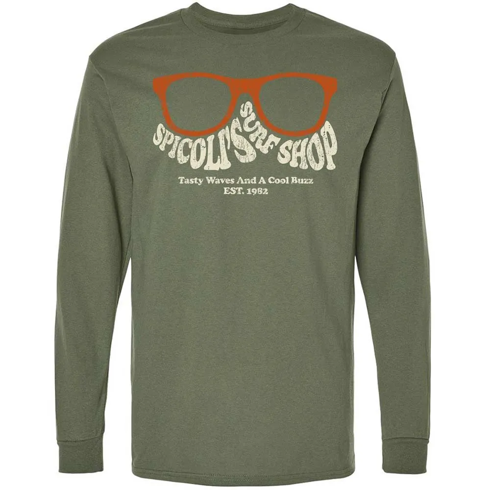 Long Sleeve T-Shirt - X85VK3SP - Military Green - 9