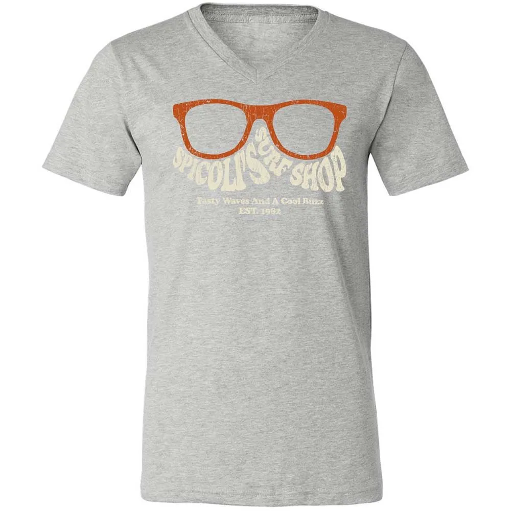 Unisex V-Neck T-Shirt - J82JMWB8 - Athletic Heather - 15