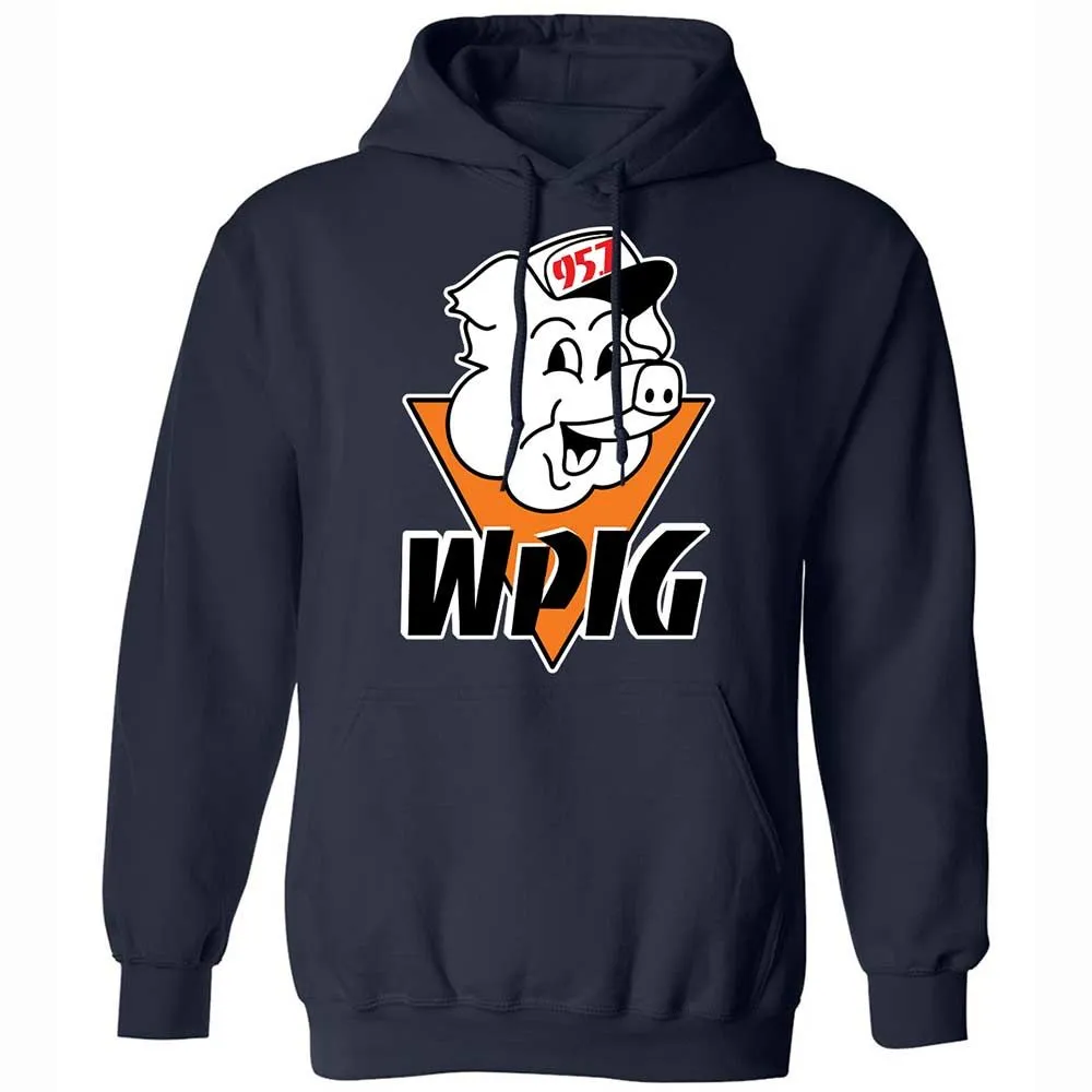 Wpig 95.7 Radio Station - Navy - 2