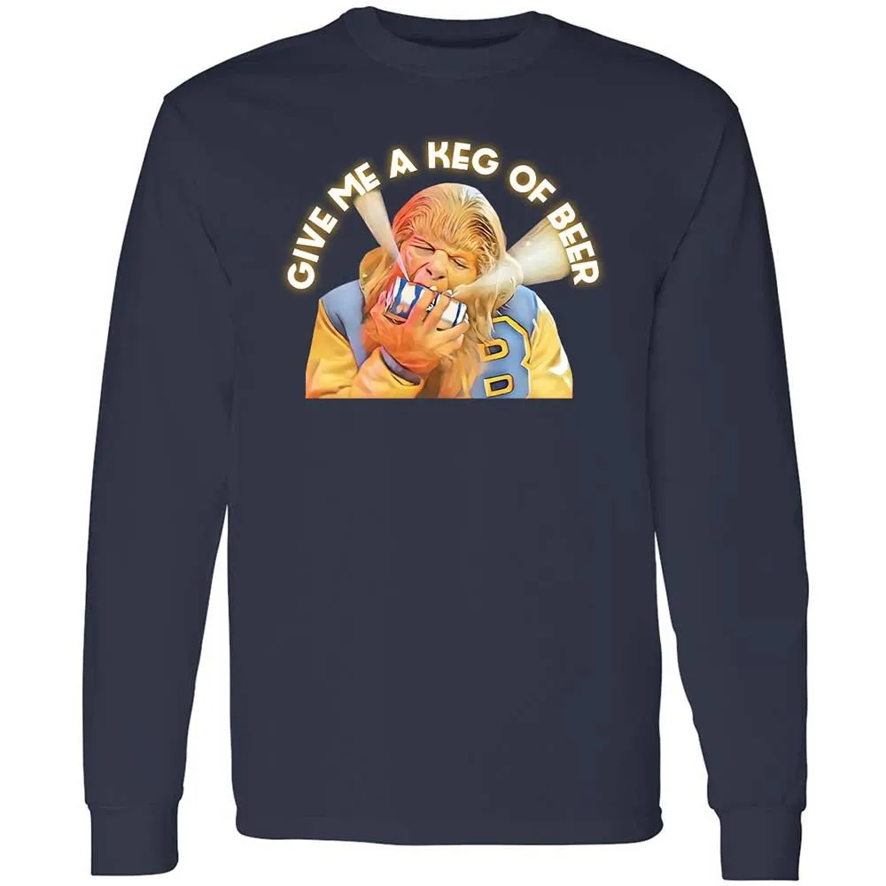 Long Sleeve T-Shirt - 899HPCHM - Navy - 2