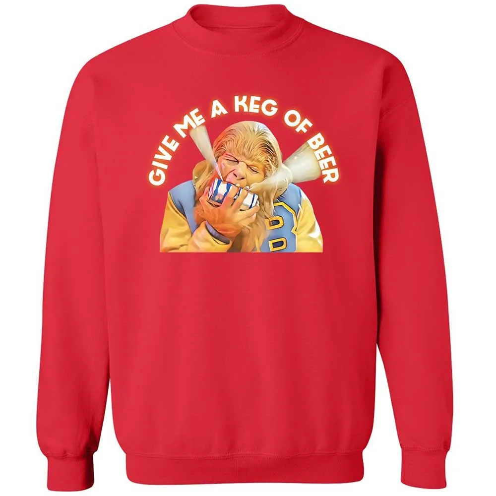 Classic Unisex Sweatshirt - R6HHE3UK - Red - 10