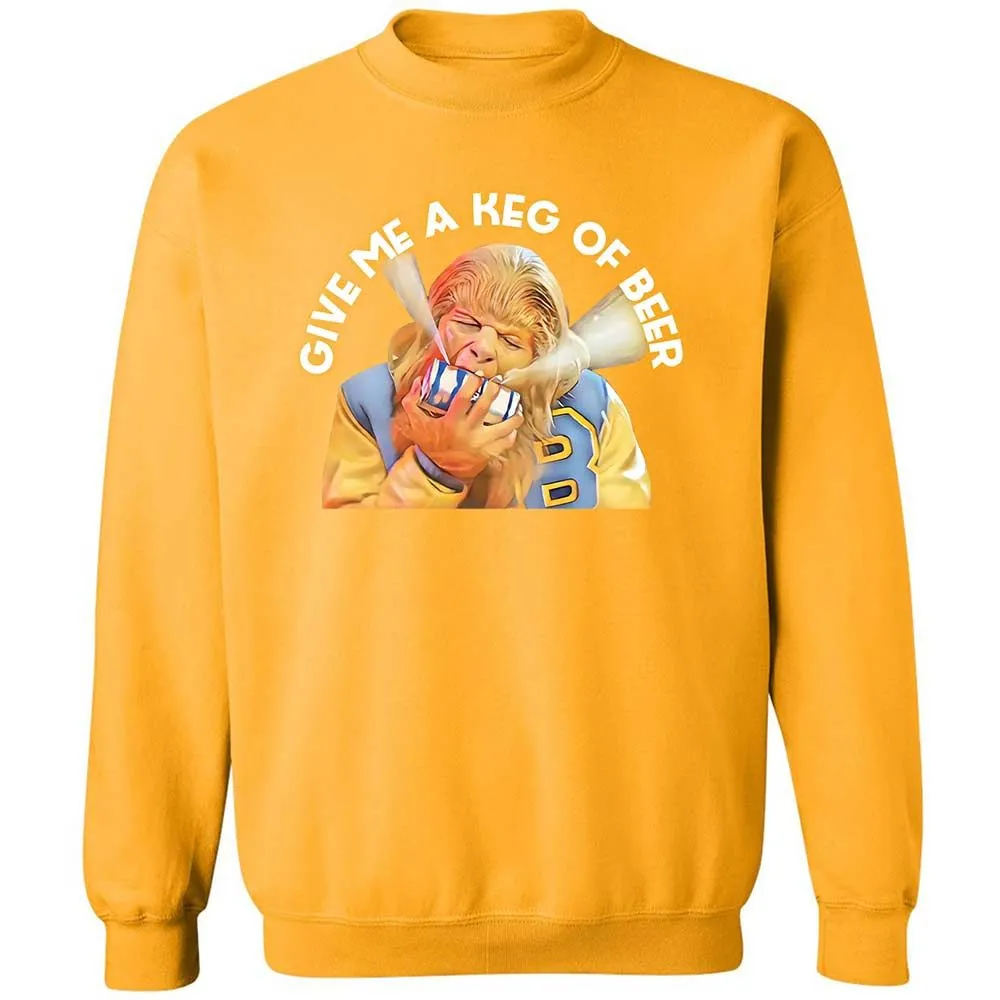 Classic Unisex Sweatshirt - R6HHE3UK - Gold - 14
