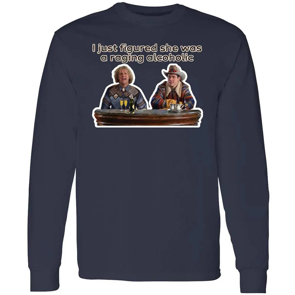 Long Sleeve T-Shirt - 5WN8ELDR - Navy - 2