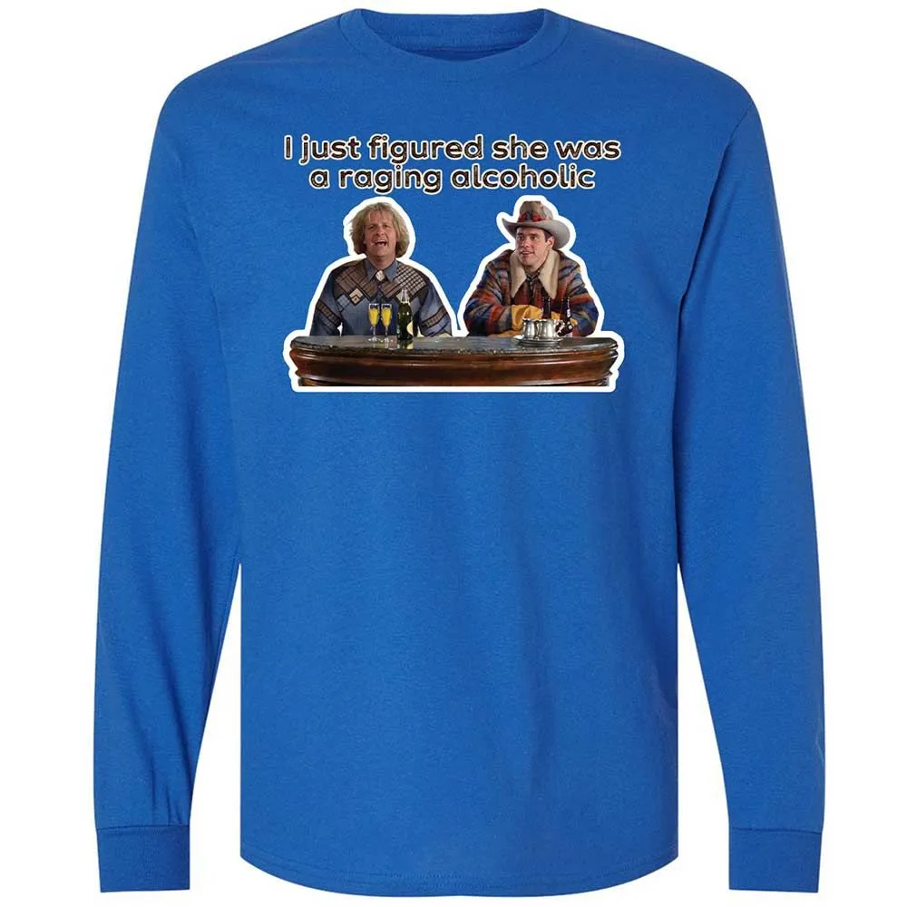 Long Sleeve T-Shirt - 5WN8ELDR - Royal - 3