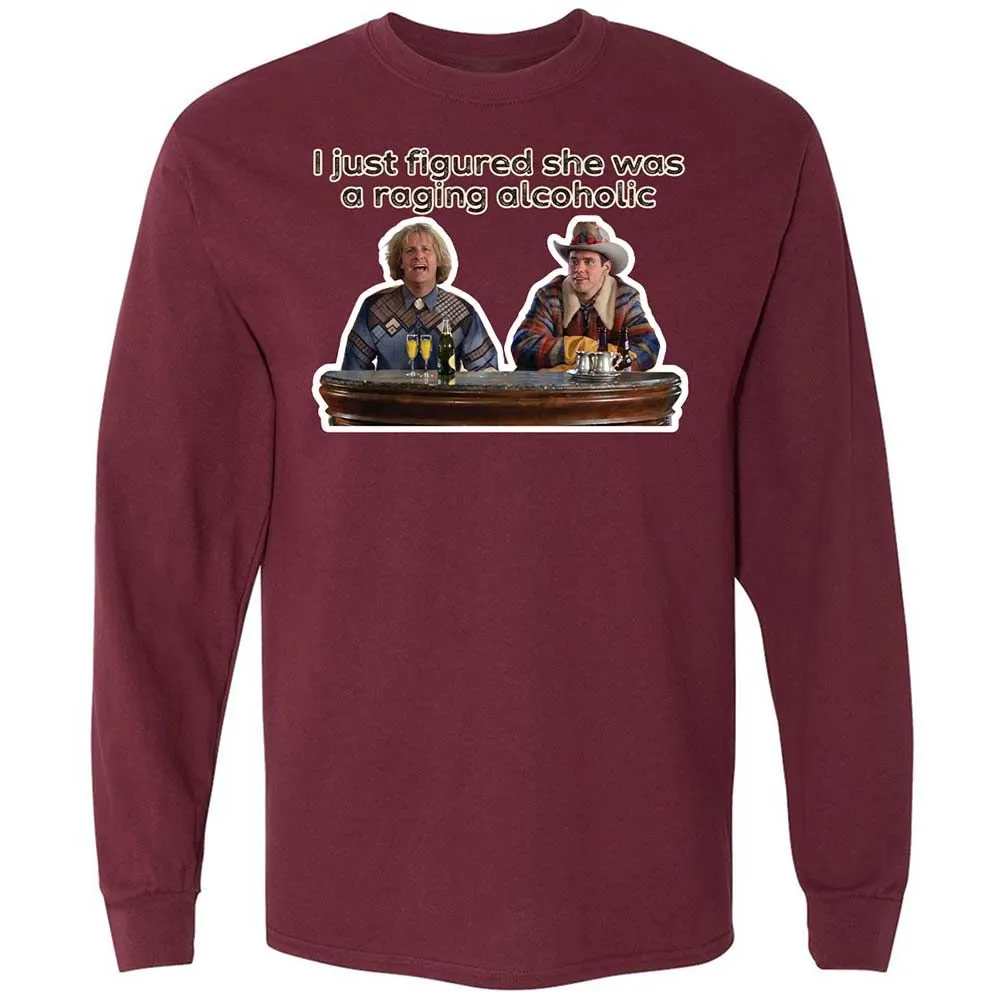Long Sleeve T-Shirt - 5WN8ELDR - Maroon - 6