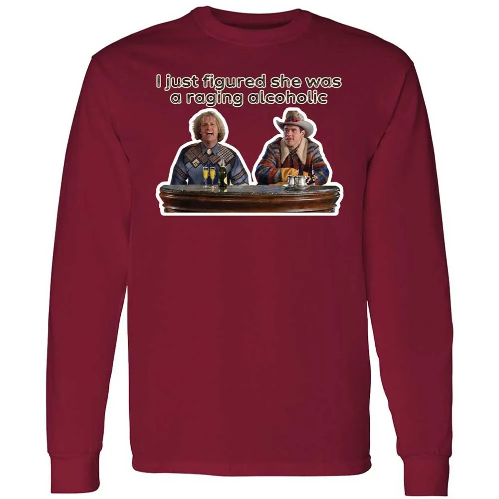 Long Sleeve T-Shirt - 5WN8ELDR - Cardinal Red - 7