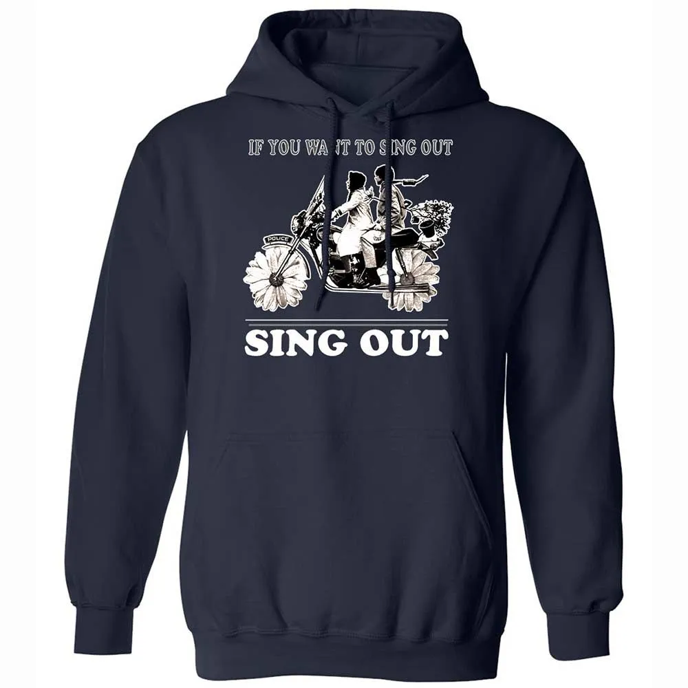 If you want to sing out, sing out - Navy - 2