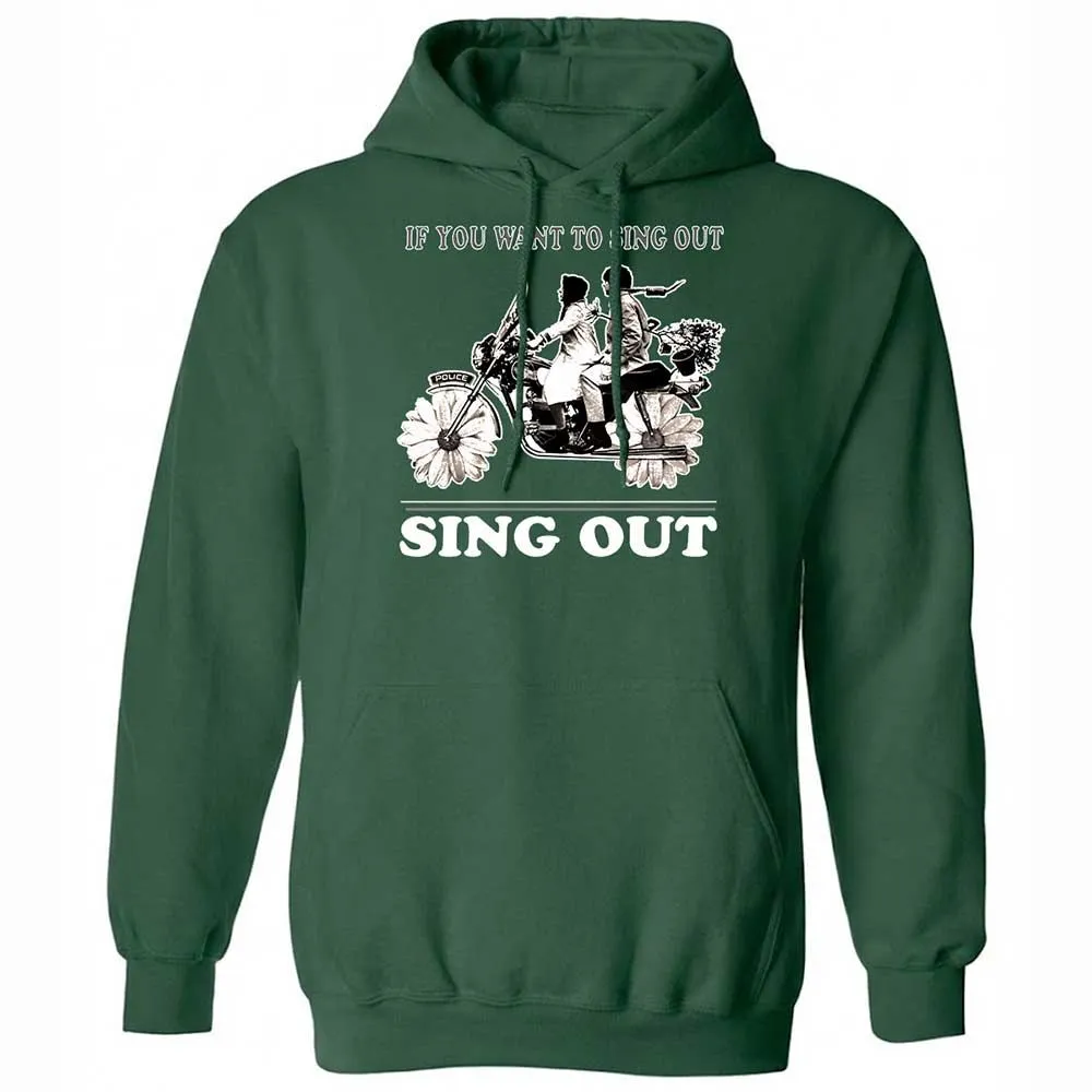 If you want to sing out, sing out - Forest Green - 3
