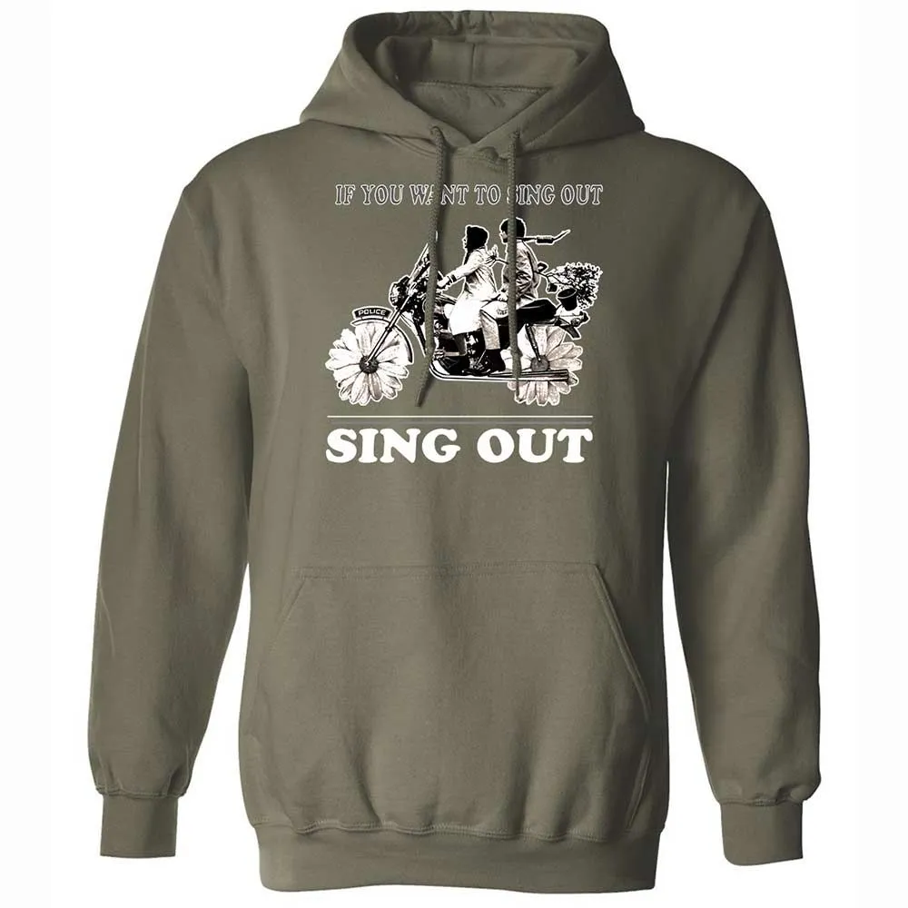 If you want to sing out, sing out - Military Green - 9