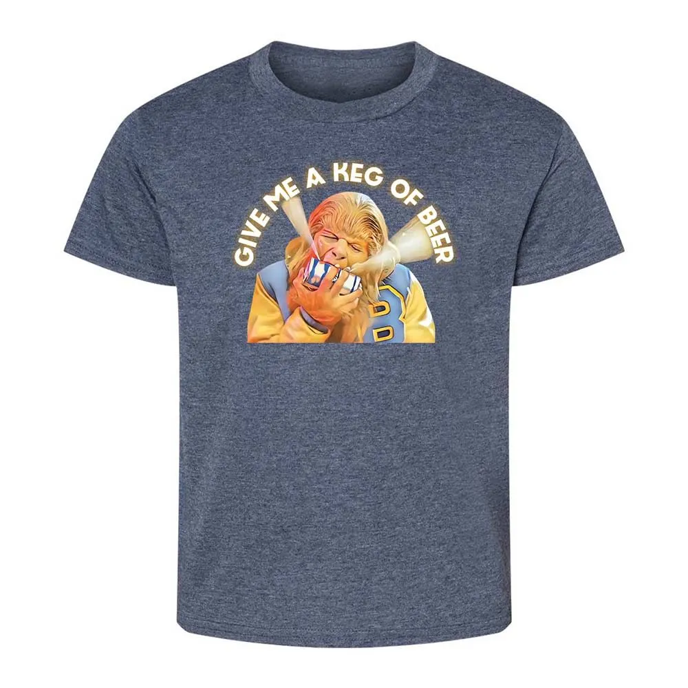 Kids T-Shirt - 5EHBU1QH - Heather Navy - 9