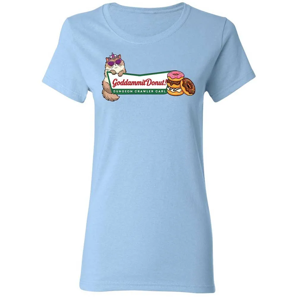 Women's T-Shirt - JY4RPVZD - Light Blue - 6