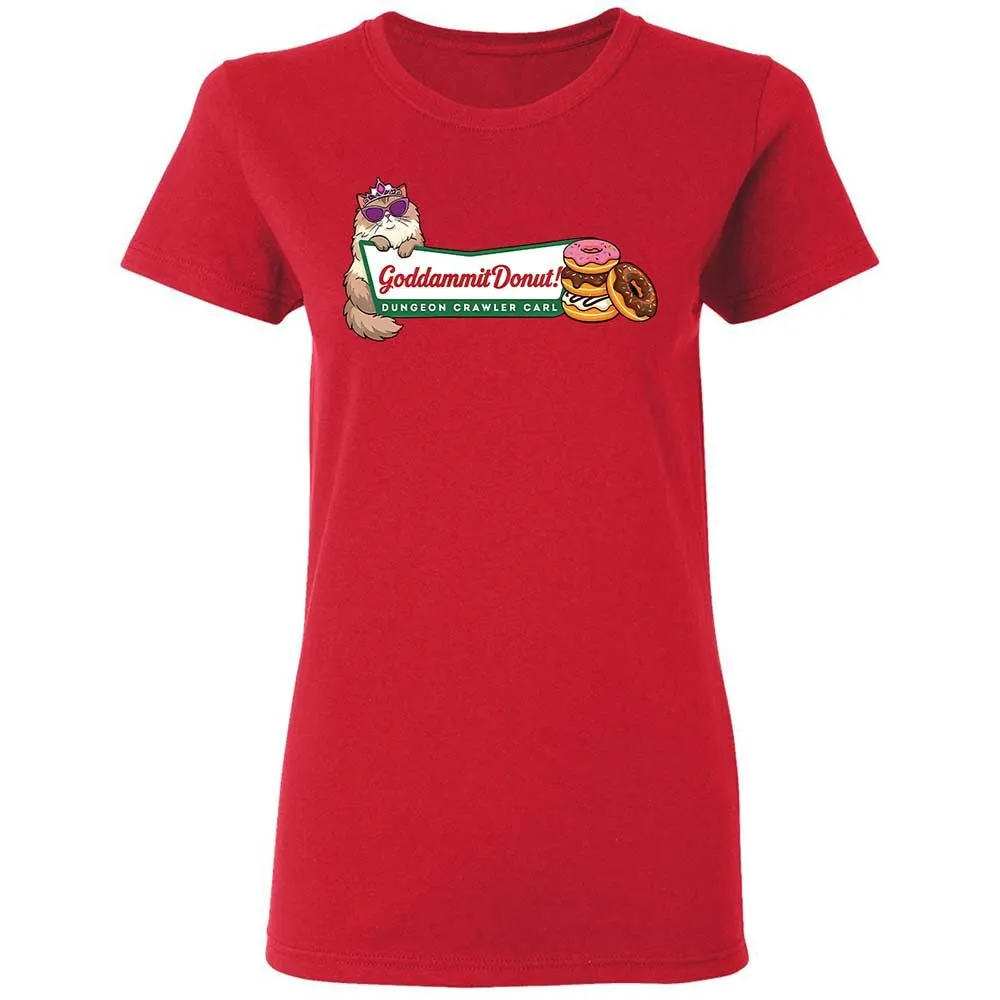 Women's T-Shirt - JY4RPVZD - Red - 9