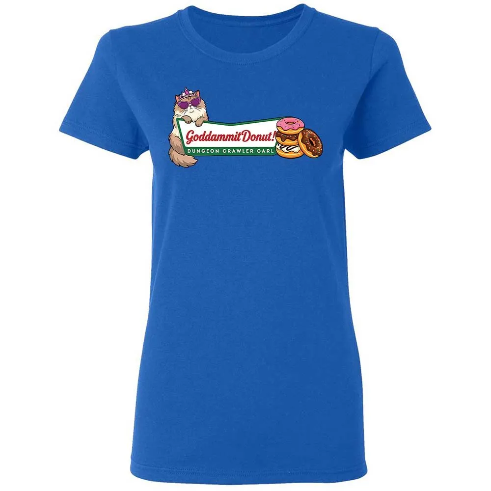 Women's T-Shirt - JY4RPVZD - Royal - 10
