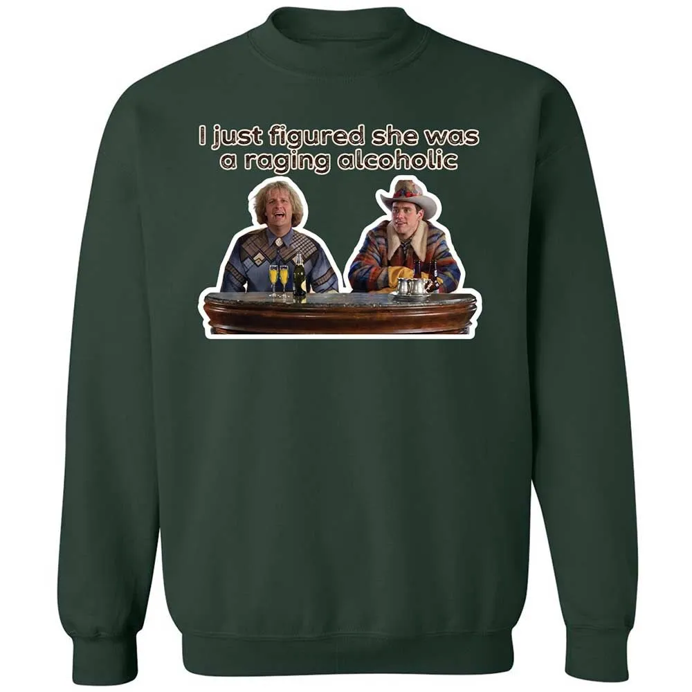 Classic Unisex Sweatshirt - 8E714JB8 - Forest Green - 5