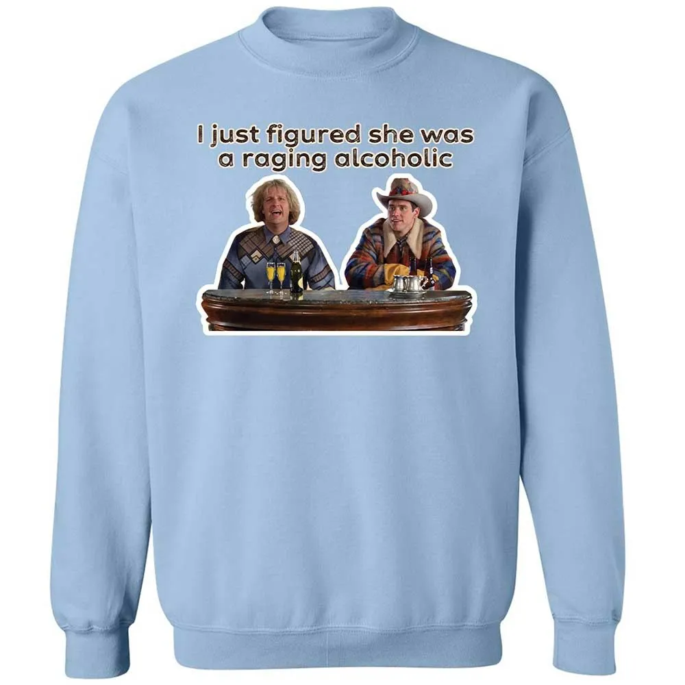 Classic Unisex Sweatshirt - 8E714JB8 - Light Blue - 21