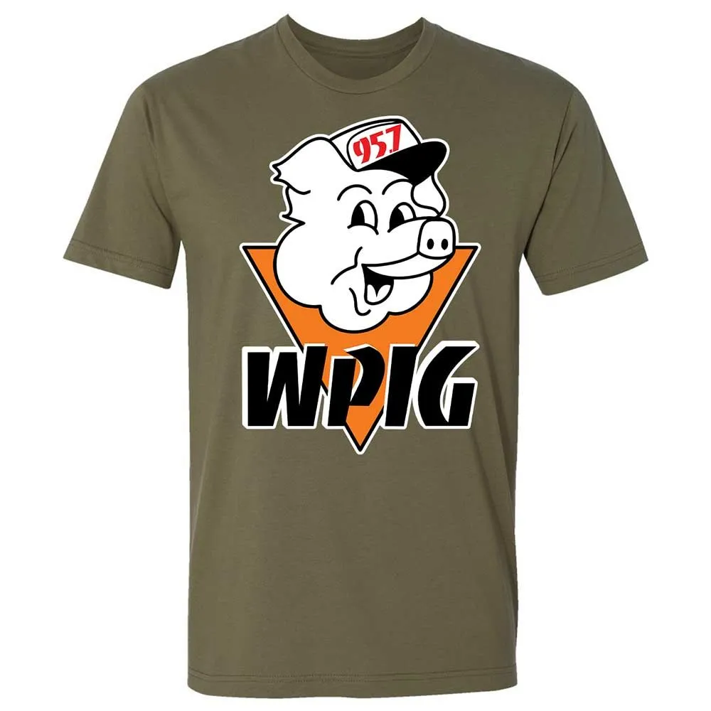 Wpig 95.7 Radio Station - Military Green - 8
