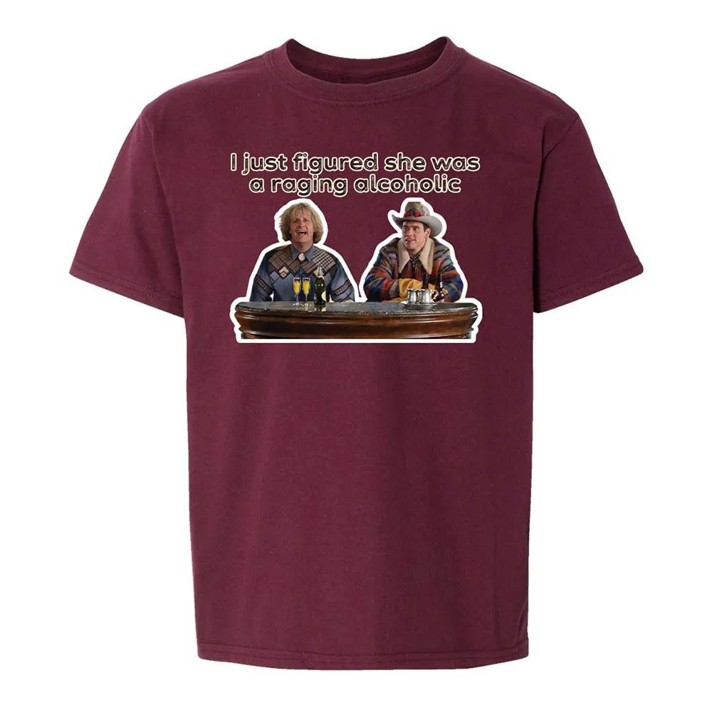 Kids T-Shirt - FSQSESN5 - Maroon - 14