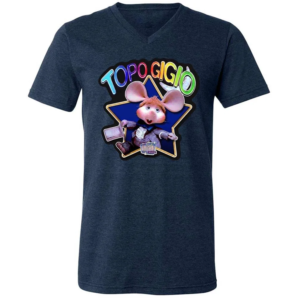 Topo Gigio - Heather Navy - 3