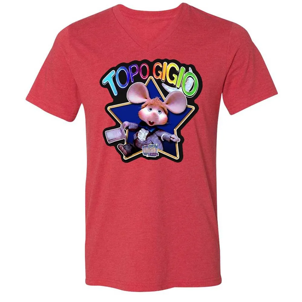 Topo Gigio - Heather Red - 7
