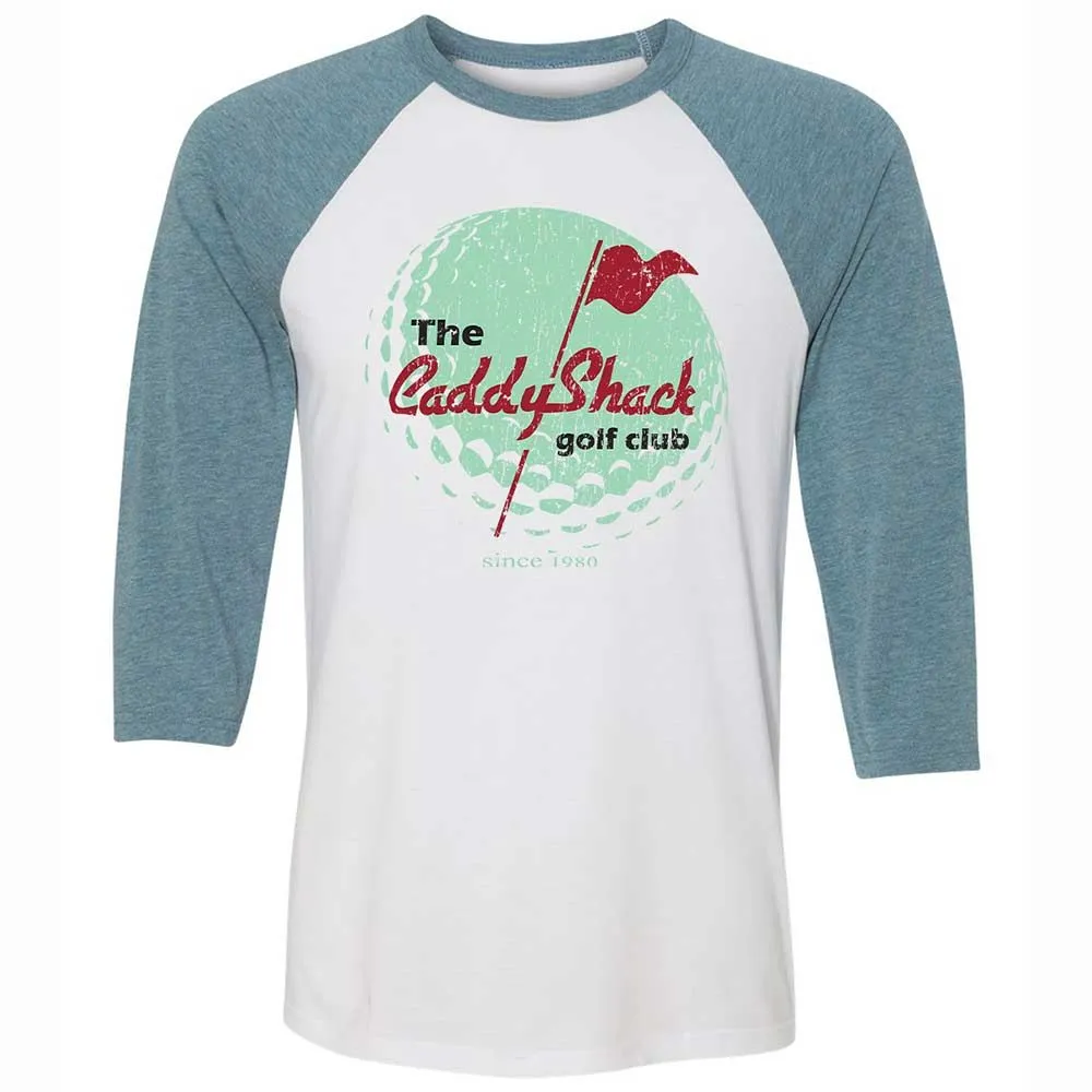 Unisex 3/4 Baseball Tee - 3UGWCBJ6 - White/Denim - 3