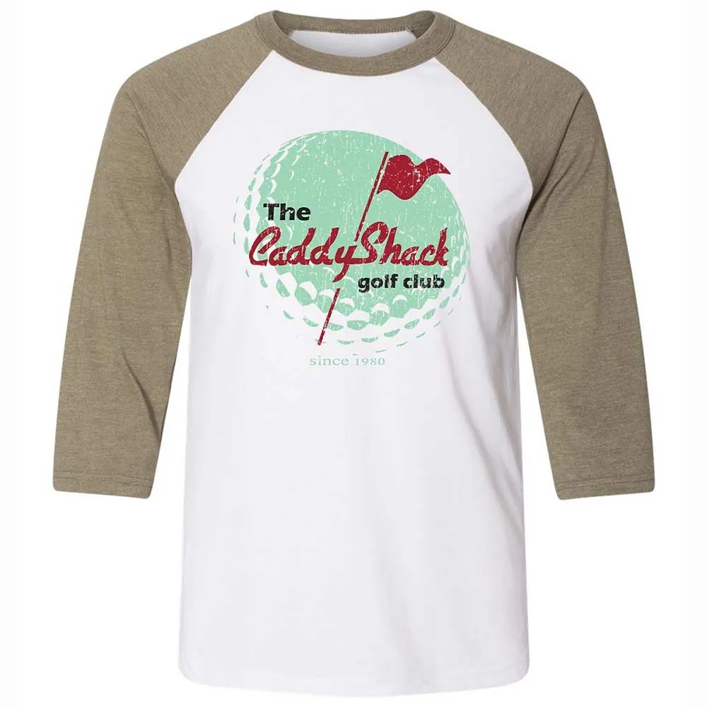 Unisex 3/4 Baseball Tee - 3UGWCBJ6 - White/Heather Olive - 4