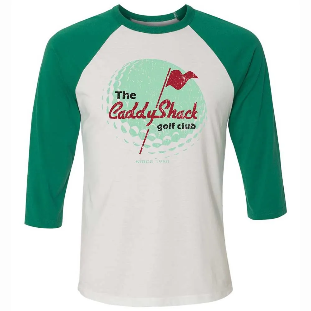 Unisex 3/4 Baseball Tee - 3UGWCBJ6 - White/Kelly - 6