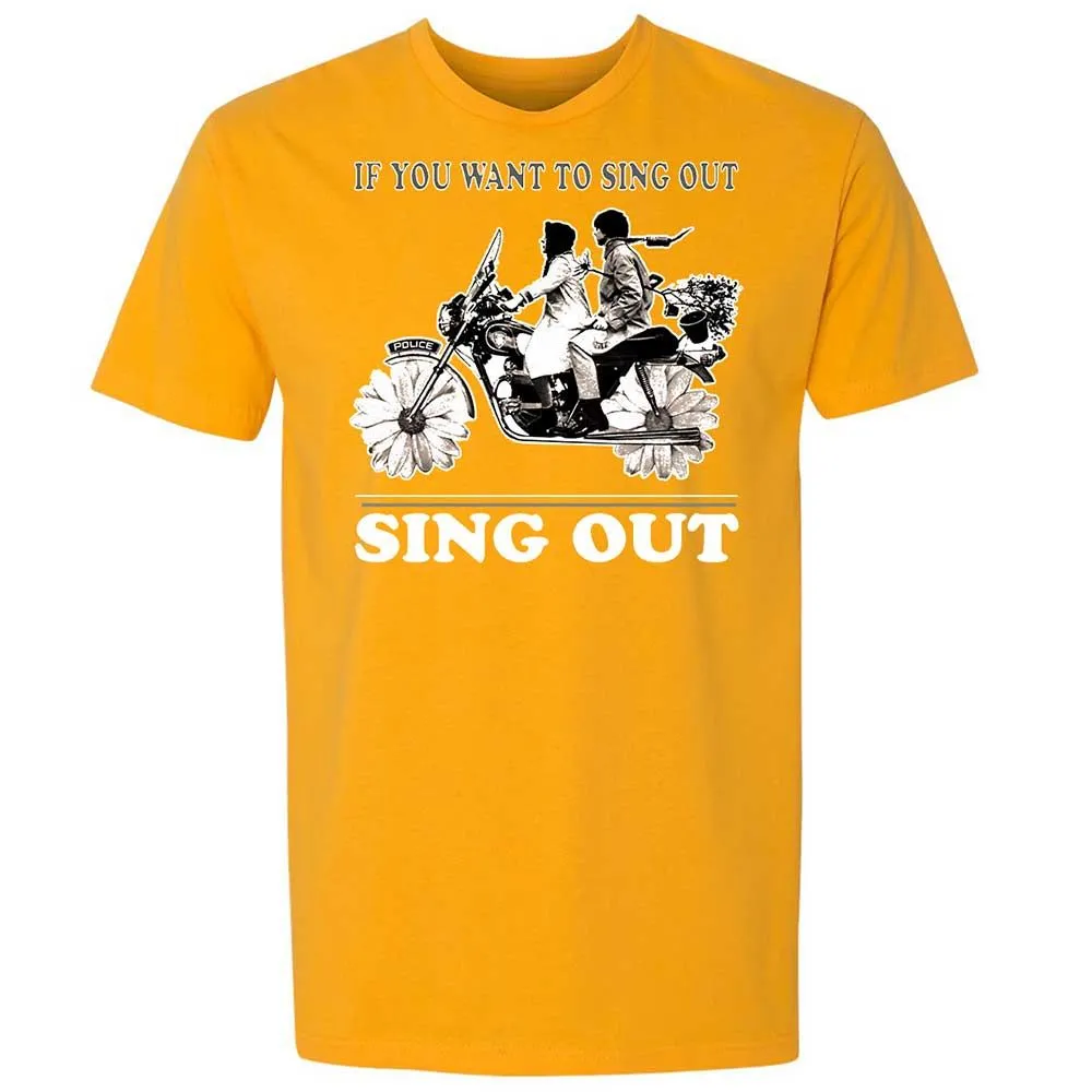 If you want to sing out, sing out - Gold - 18