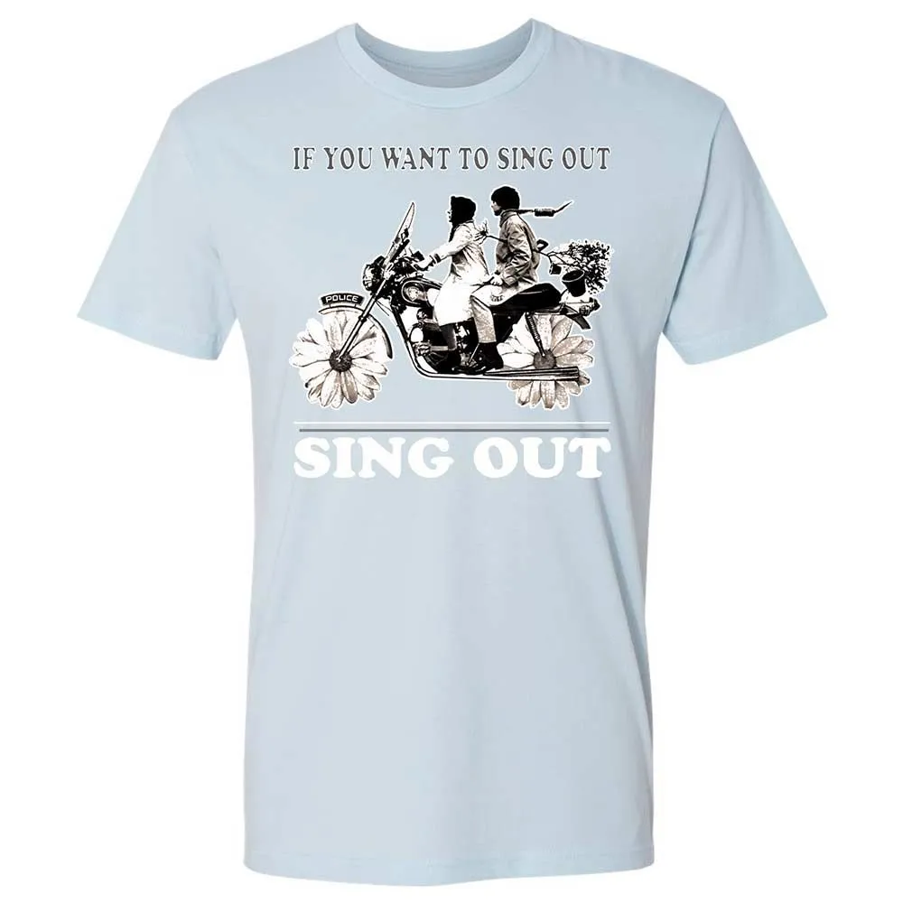 If you want to sing out, sing out - Light Blue - 21