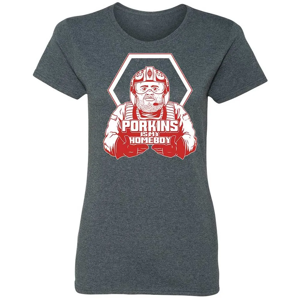 Porkins Is My Homeboy - Dark Heather - 6