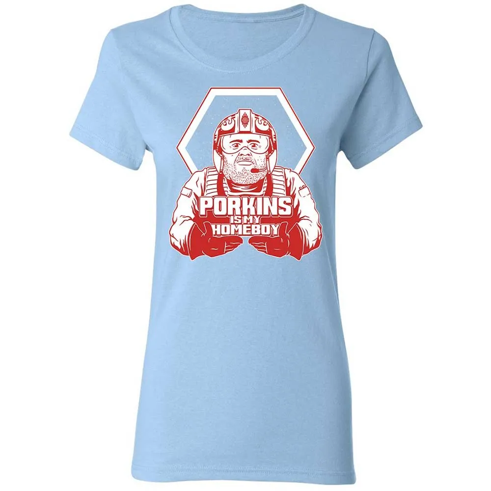 Porkins Is My Homeboy - Light Blue - 13