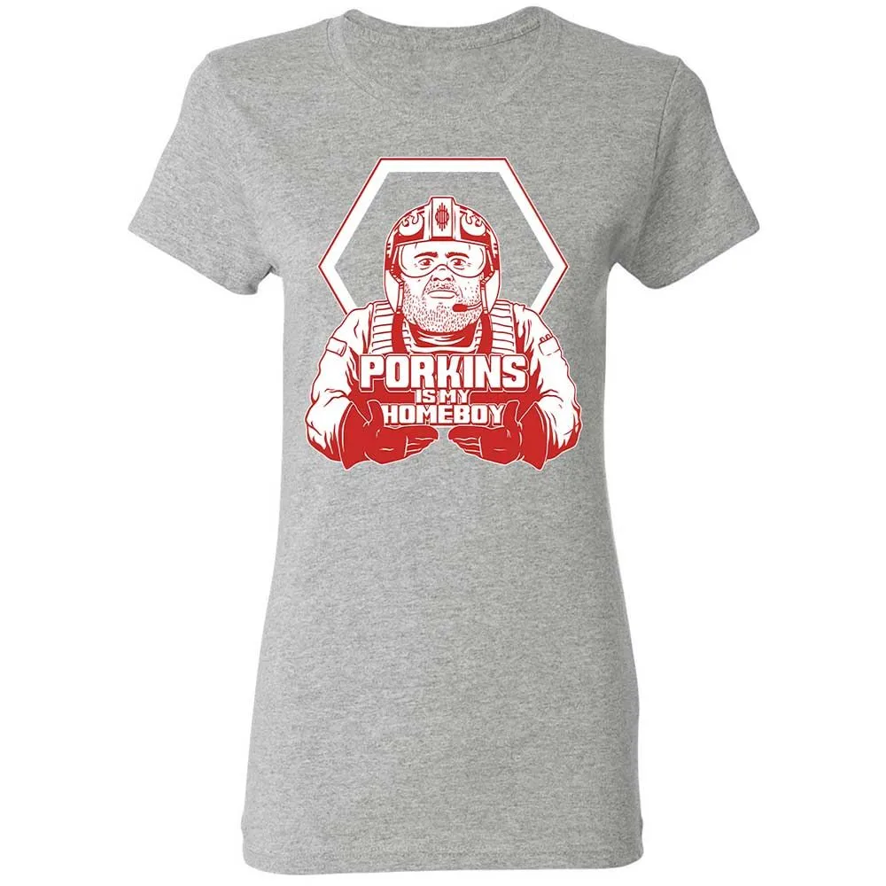 Porkins Is My Homeboy - Sport Grey - 14