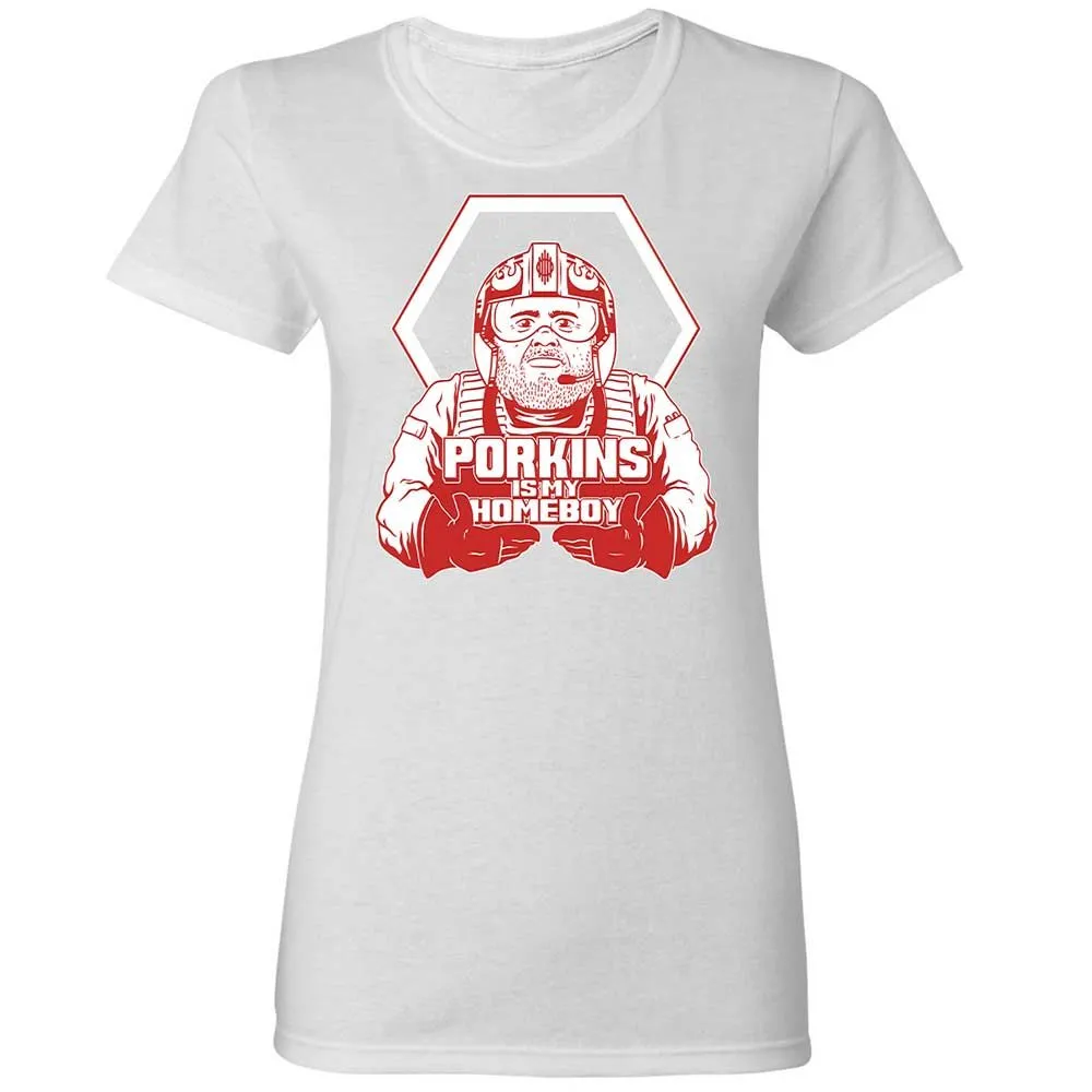 Porkins Is My Homeboy - White - 15