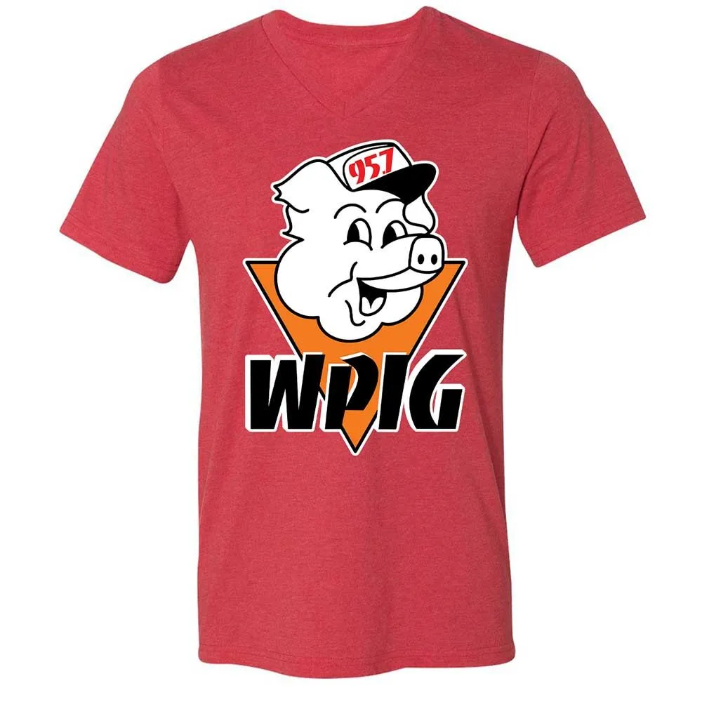 Wpig 95.7 Radio Station - Heather Red - 7