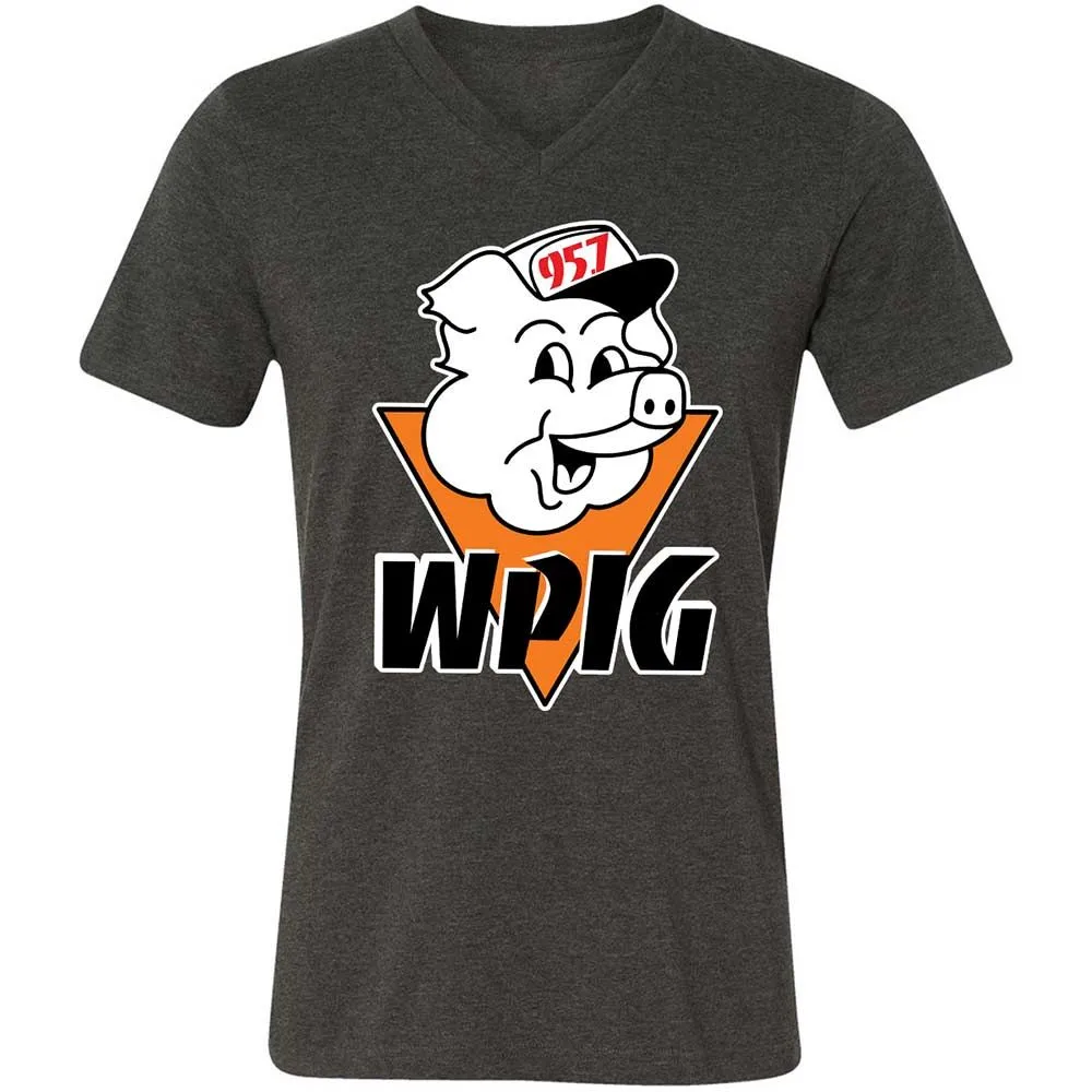 Wpig 95.7 Radio Station - Dark Grey Heather - 9