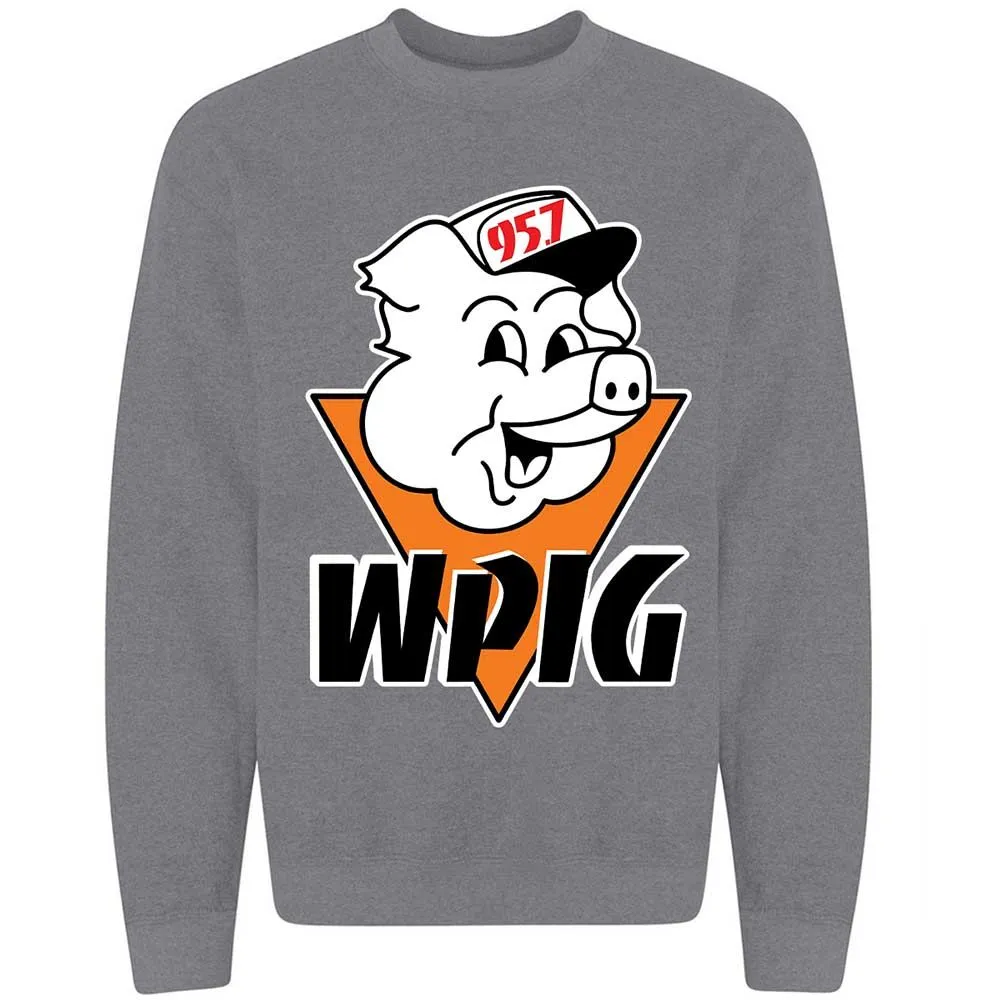 Wpig 95.7 Radio Station - Graphite Heather - 7