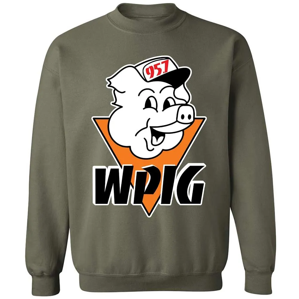 Wpig 95.7 Radio Station - Military Green - 9