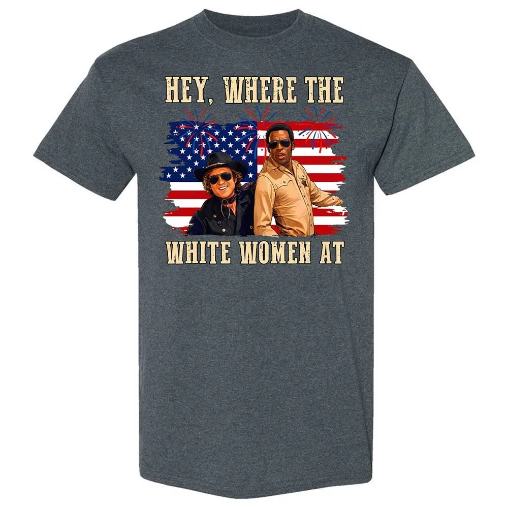 Hey Where The White At - Dark Heather - 6