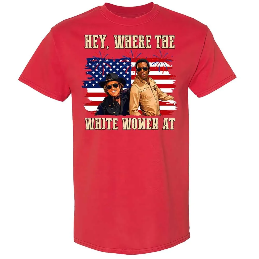 Hey Where The White At - Red - 10