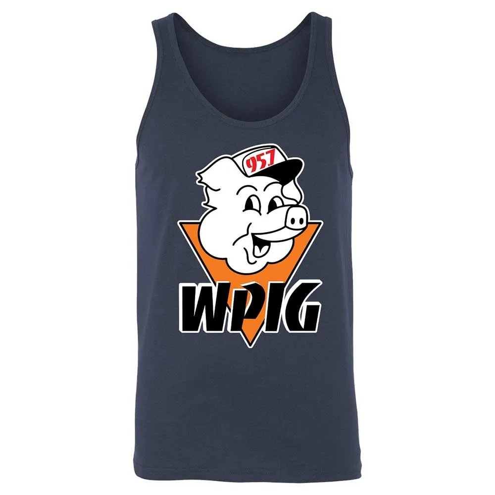 Wpig 95.7 Radio Station - Navy - 2