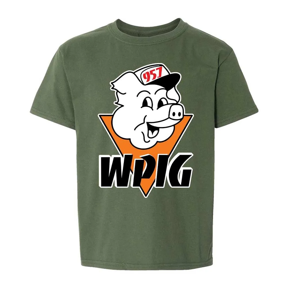 Wpig 95.7 Radio Station - Military Green - 19