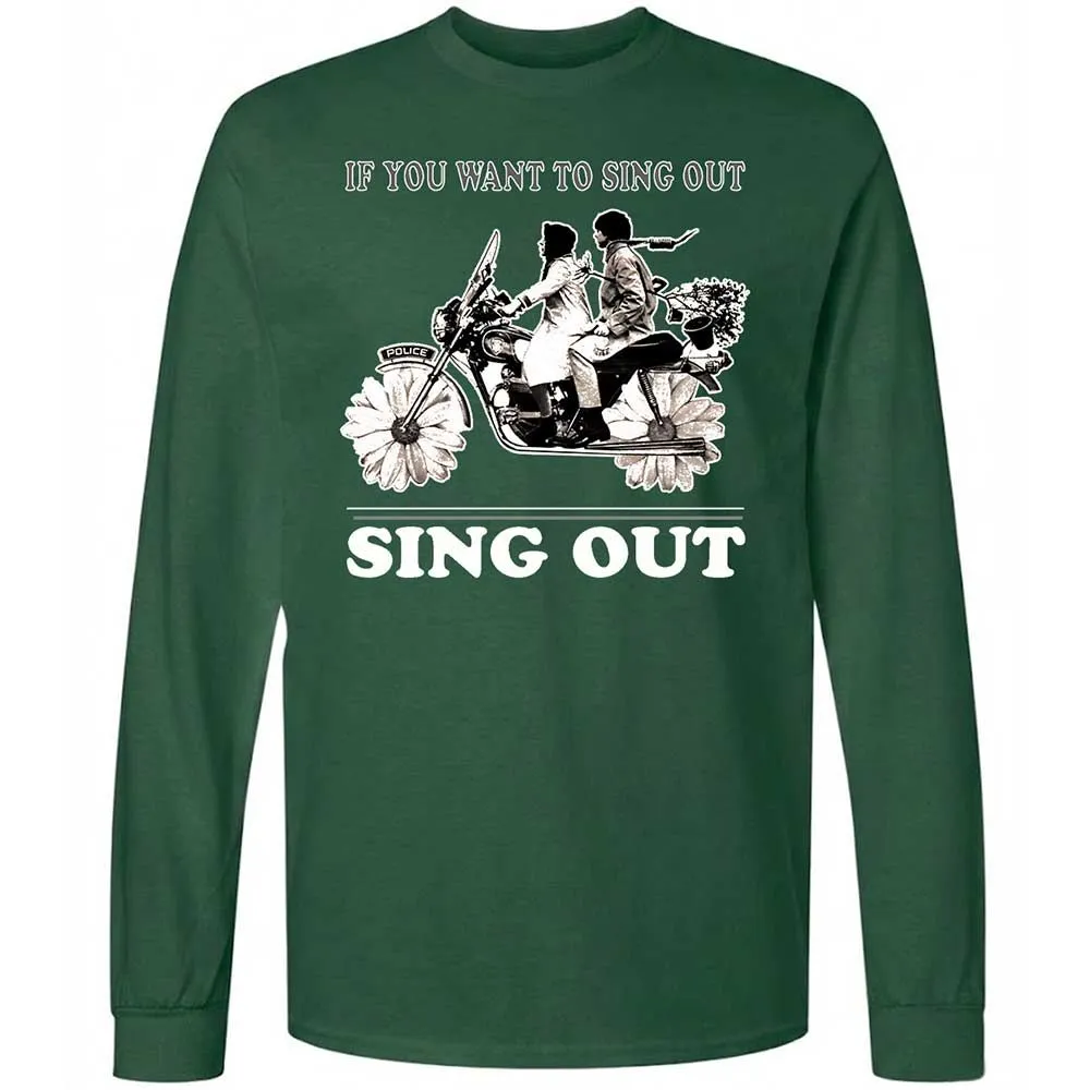 If you want to sing out, sing out - Forest Green - 4