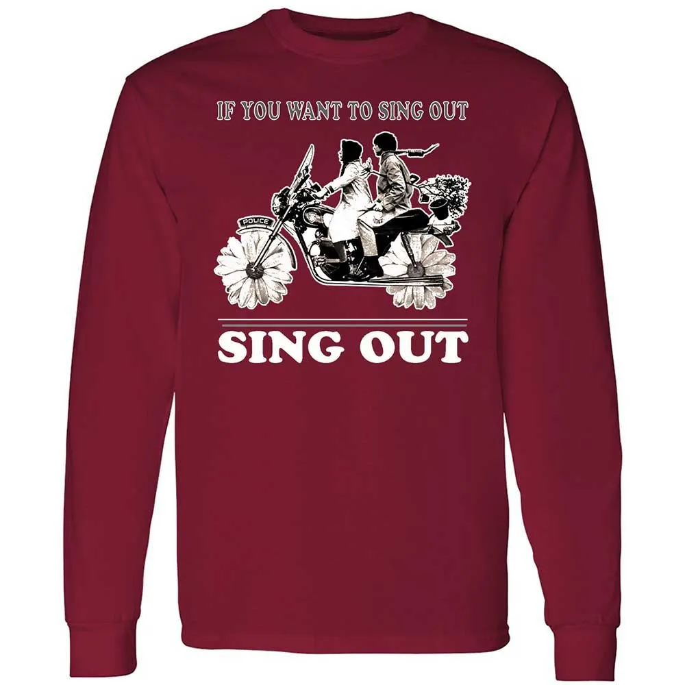 If you want to sing out, sing out - Cardinal Red - 7