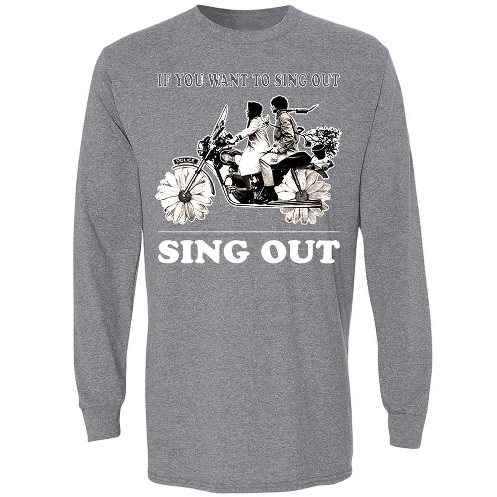 If you want to sing out, sing out - Graphite Heather - 8