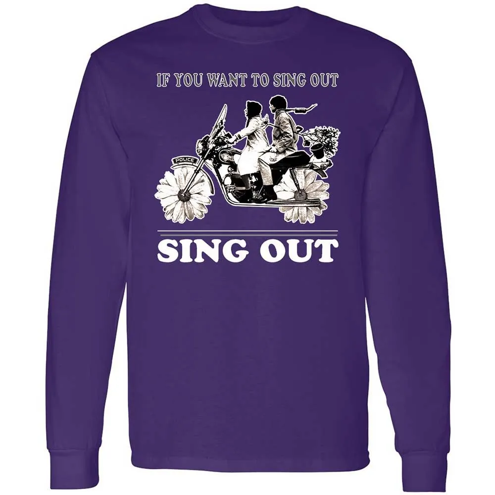 If you want to sing out, sing out - Purple - 12