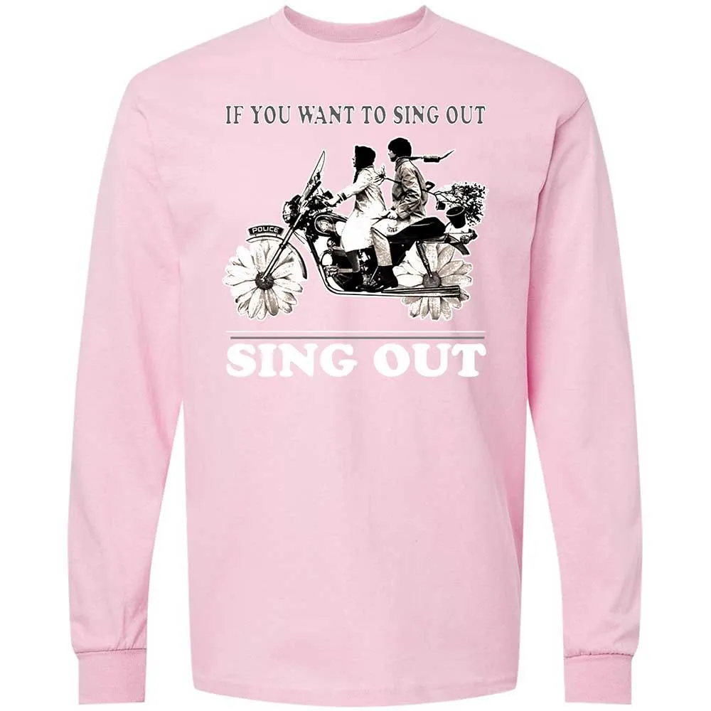If you want to sing out, sing out - Light Pink - 16