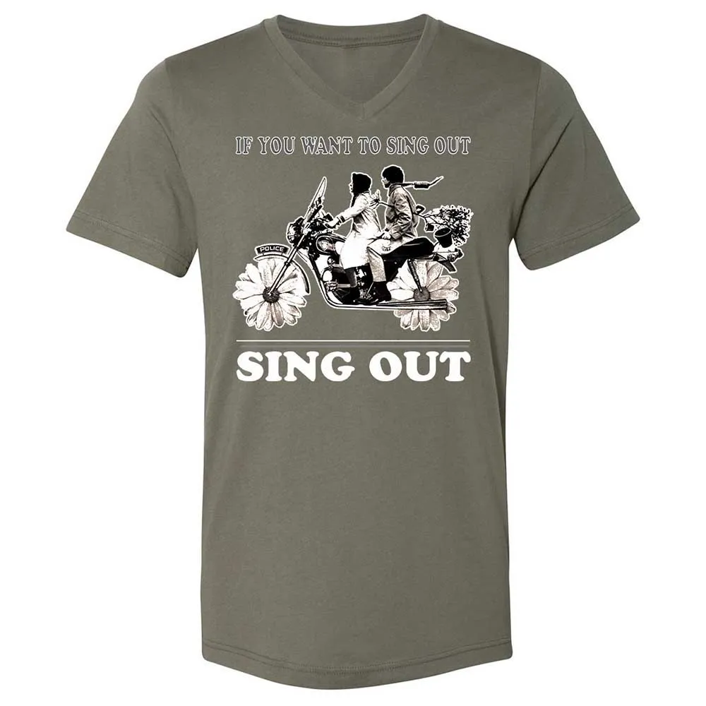 If you want to sing out, sing out - Military Green - 11
