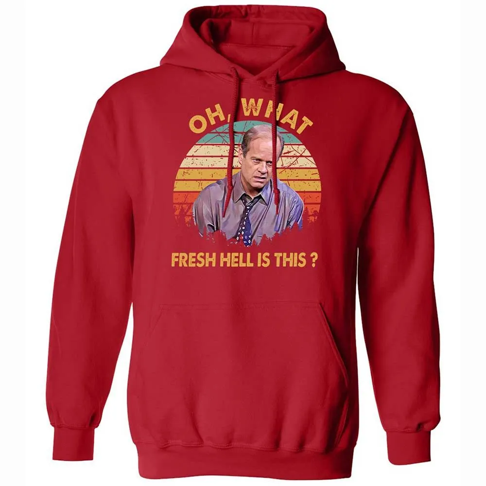Oh What Fresh Hell Is This - Red - 10