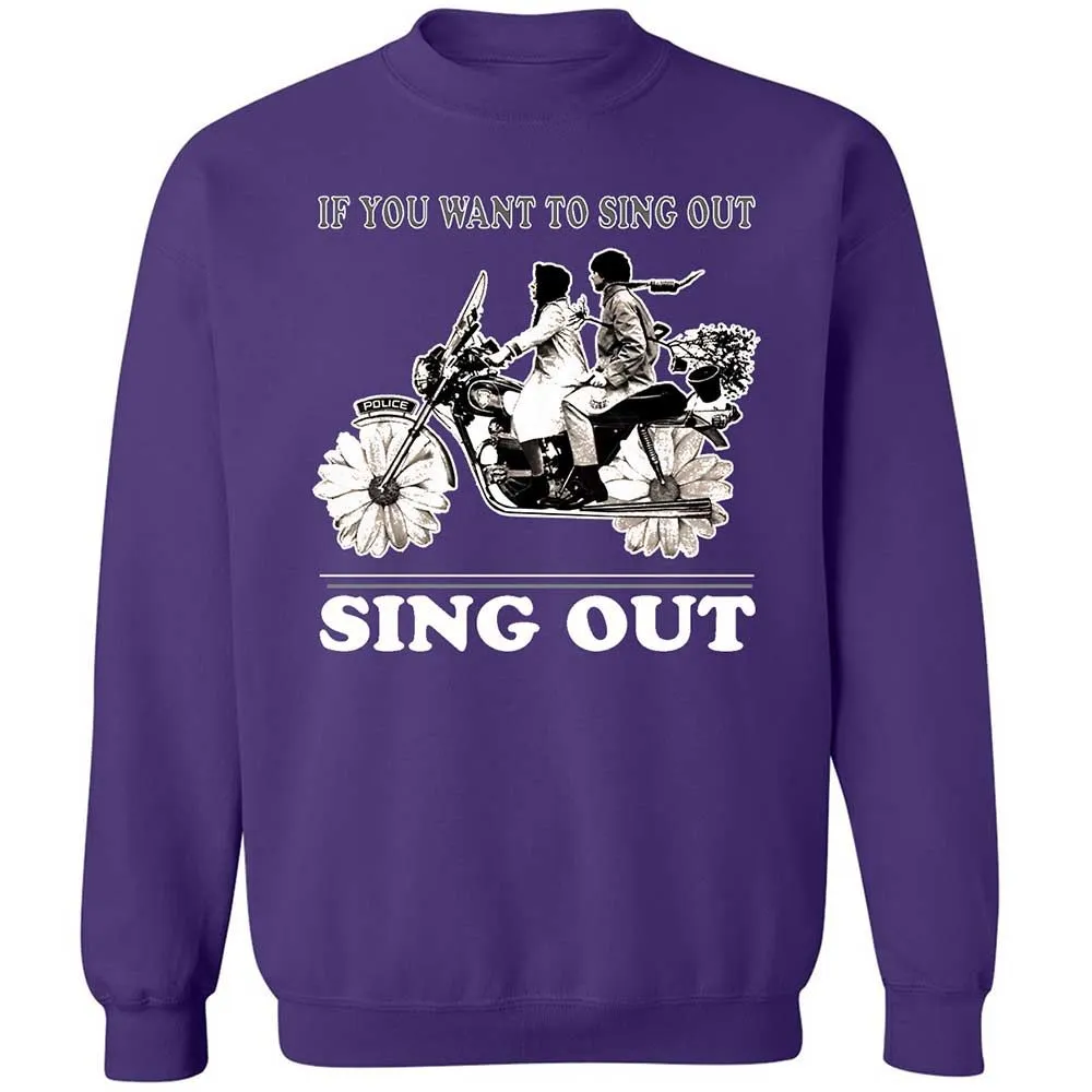 If you want to sing out, sing out - Purple - 11